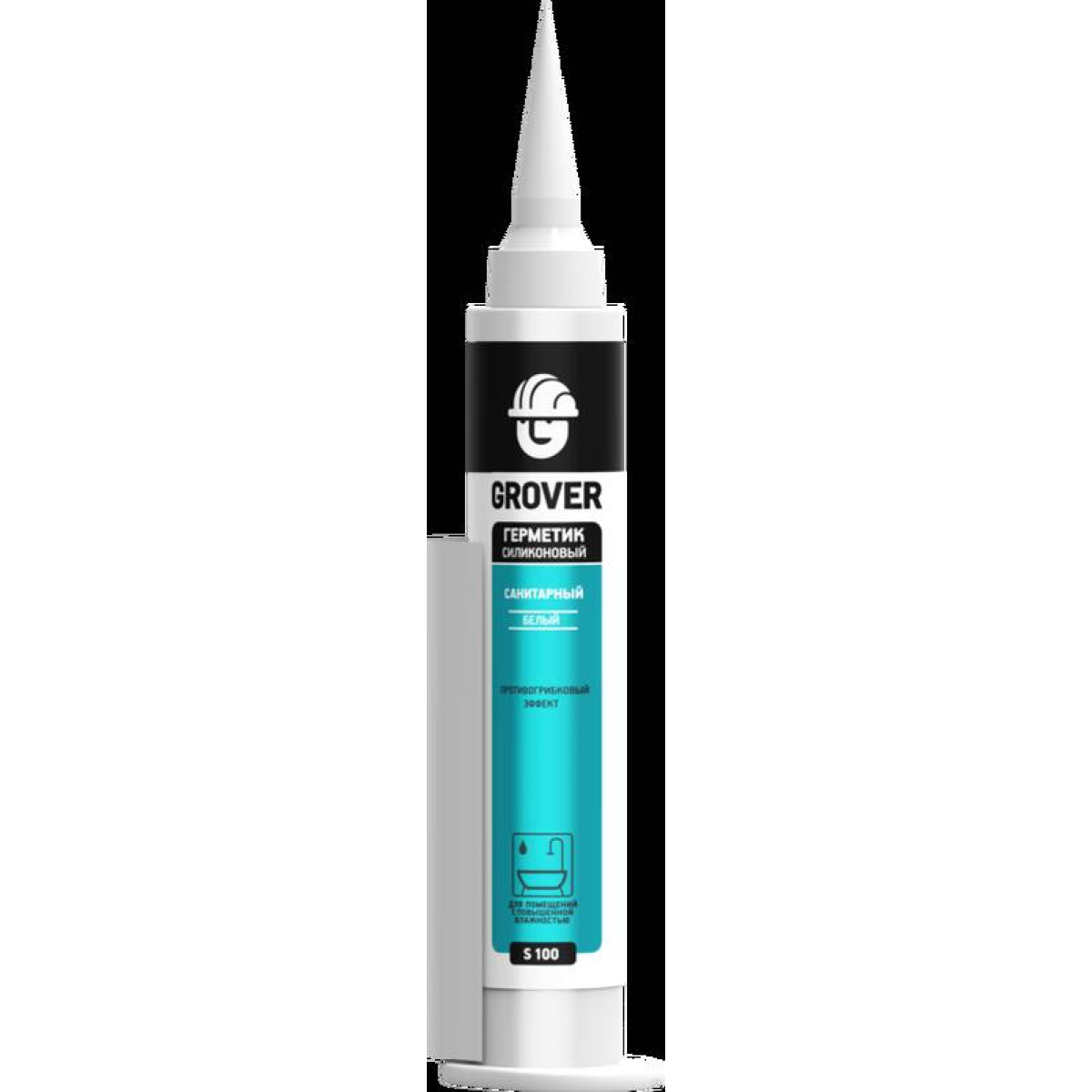 Герметик Grover S100 GRH251 80мл белый 1