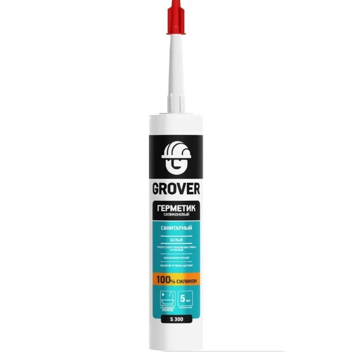 Герметик Grover S300 0,28 л GRH750, белый 1
