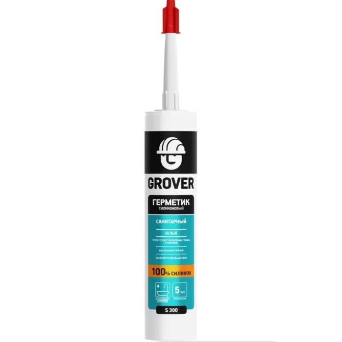 Герметик Grover S300 0,28 л GRH750, белый