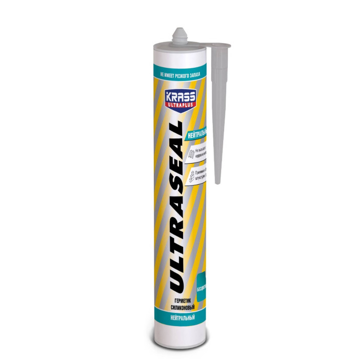 Герметик силиконовый KRASS 8311186 ULTRASEAL нейтральный бесцветный 260мл