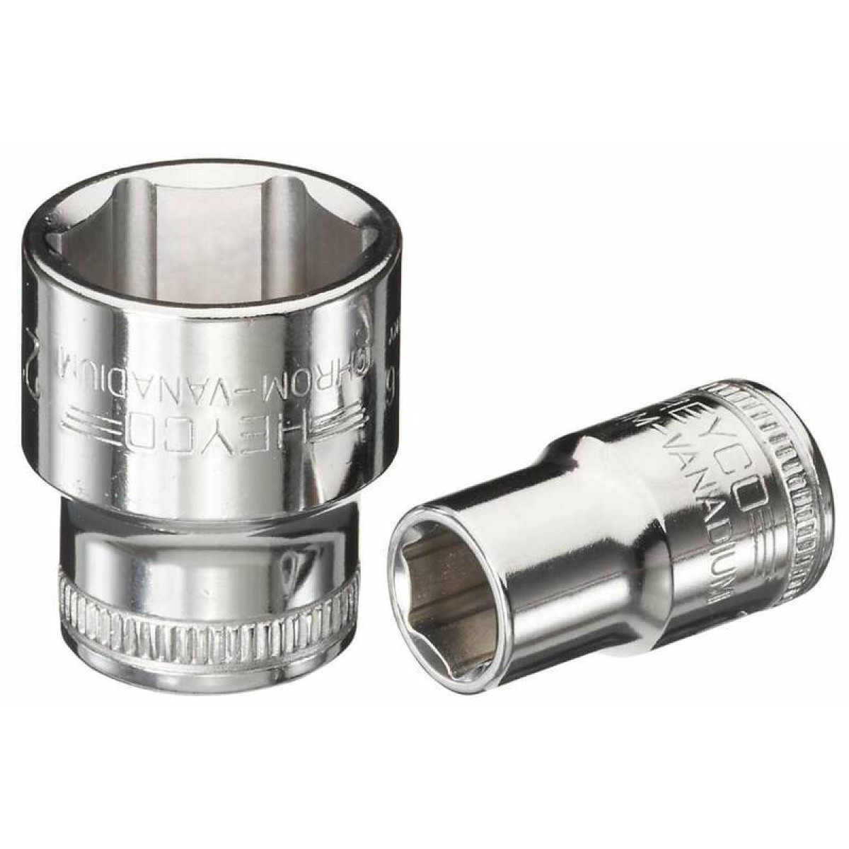 Головка торцевая шестигранная 10 мм хромированная HEYCO HE-00025001083 1