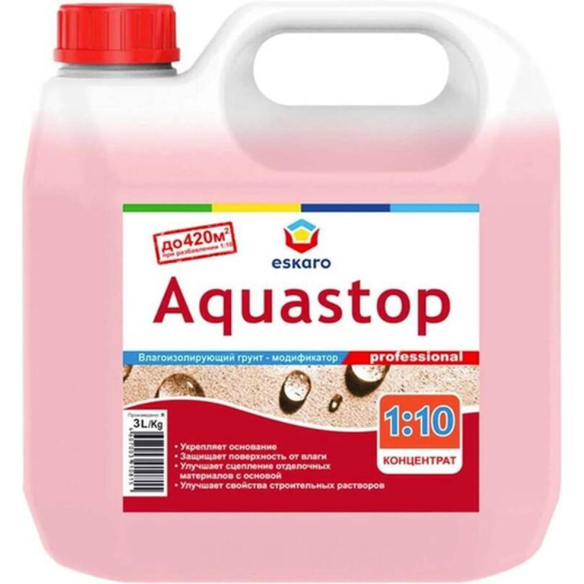 Грунт Eskaro Aquastop Prof 10л EAG008 1