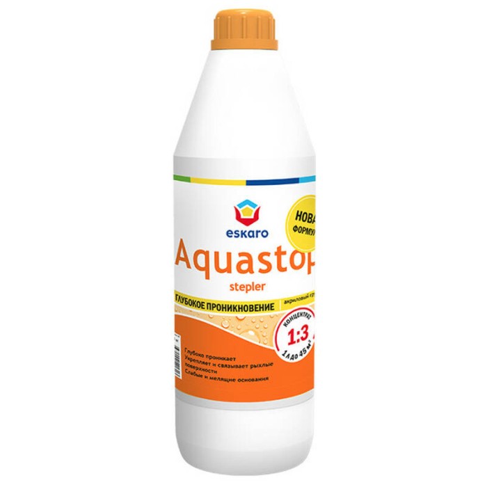 Грунт Eskaro Aquastop Stepler 1л OPO073