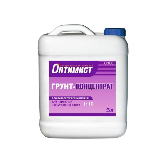Грунт G106 ОПТИМИСТ концентрат 5л OPG021
