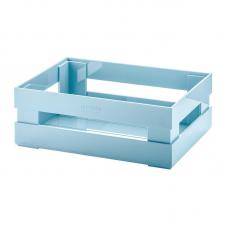 Ящик для хранения Guzzini Tidy & Store S 22,4х5,4х8,7 см голубой
