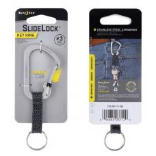 Карабин Nite Ize SlideLock Key Ring 3 Stainless Steel Stainless