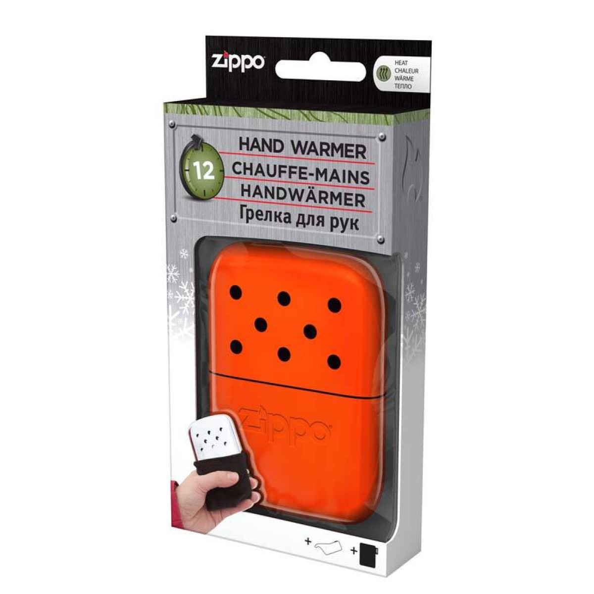 Каталитическая грелка ZIPPO алюминий Blaze Orange на 12 ч 3