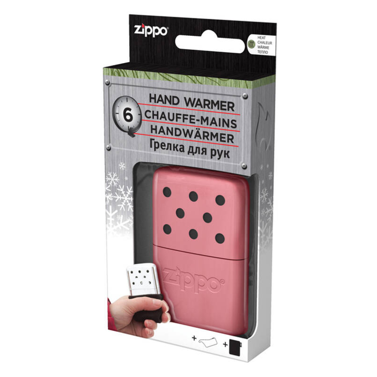 Каталитическая грелка ZIPPO алюминий Pink 2