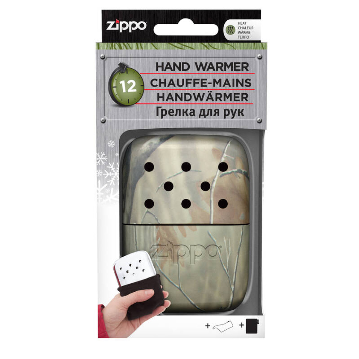 Каталитическая грелка ZIPPO алюминий REALTREE на 12 ч 3