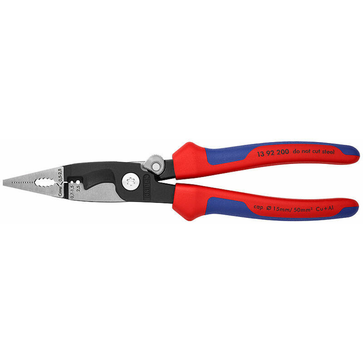 Клещи электромонтажные 6 в 1 KNIPEX KN-1392200 1