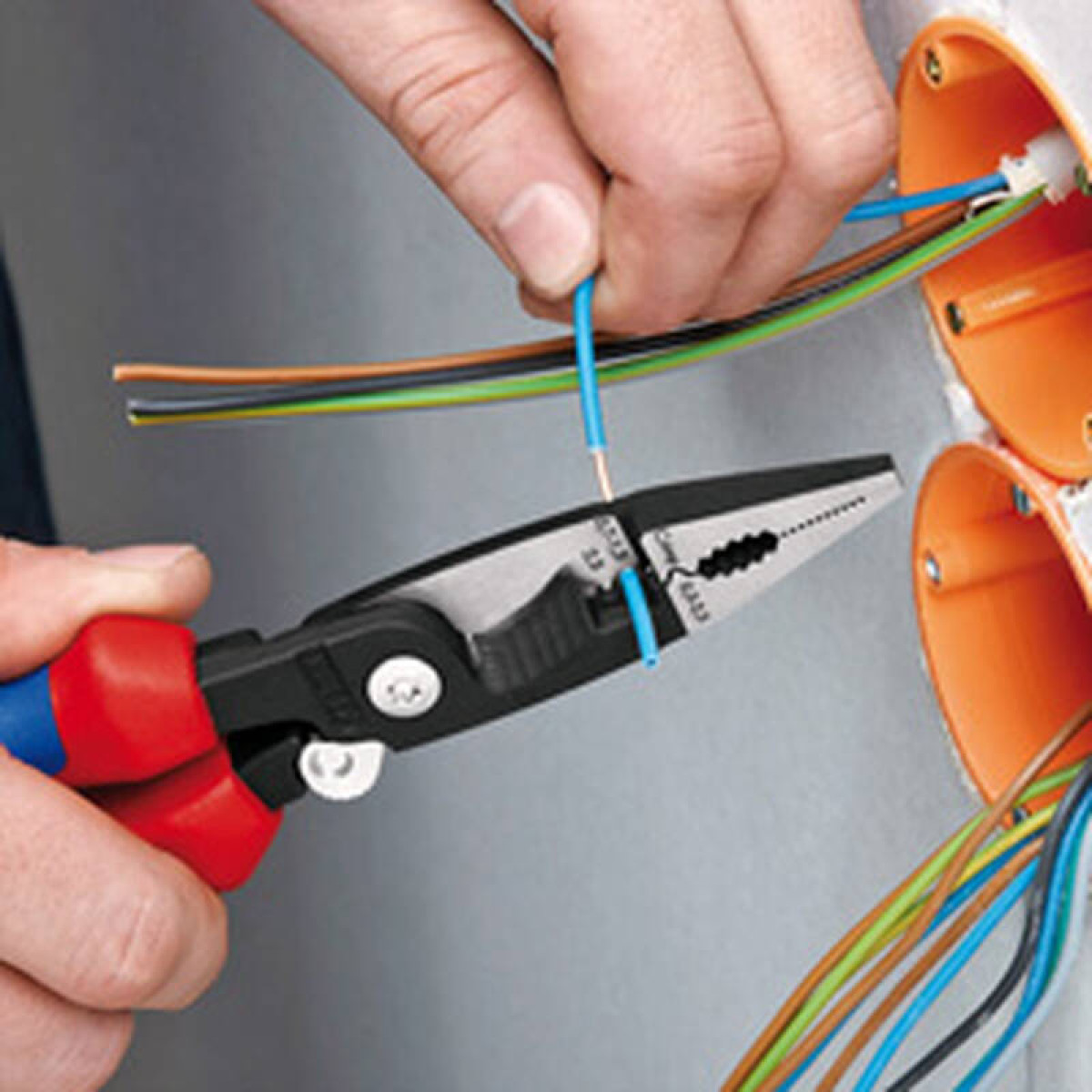 Клещи электромонтажные KNIPEX KN-1382200 3