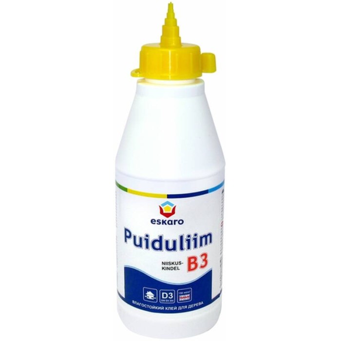 Клей Eskaro Puiduliim Niiskuskindel B-3 влагостойкий 0,5л ESK001