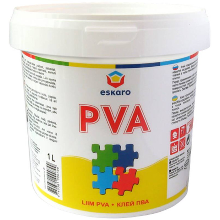 Клей Eskaro PVA 1кг ESK007