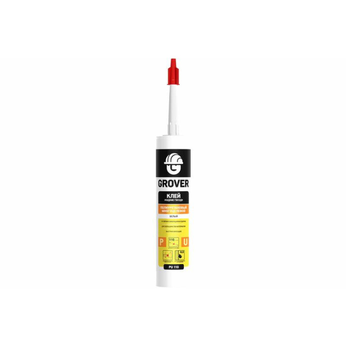 Клей монтажный белый Grover PU110 GRK331 0.3 л