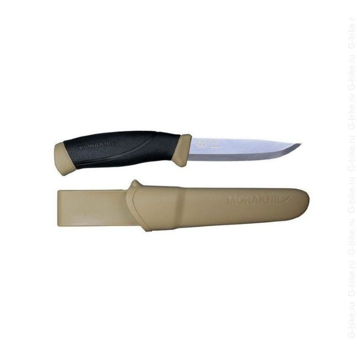 Нож туристический Morakniv Companion Desert 13166, нержавеющая сталь, с ножнами, Швеция 1