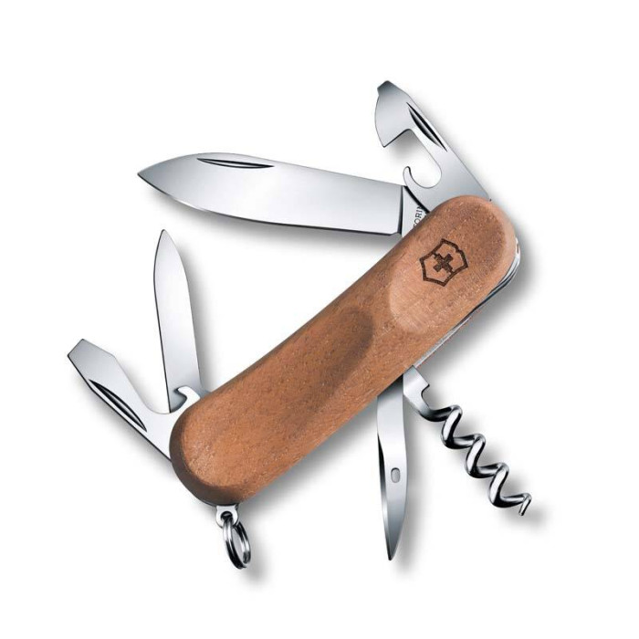 Нож Victorinox EvoWood 10, 85 мм, 11 функций, дерево