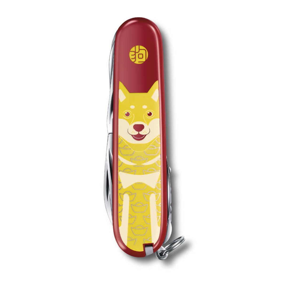 Нож Victorinox Huntsman LE 2017, 91 мм, 16 функций, "Year of the Dog" (подарочная упаковка) 3