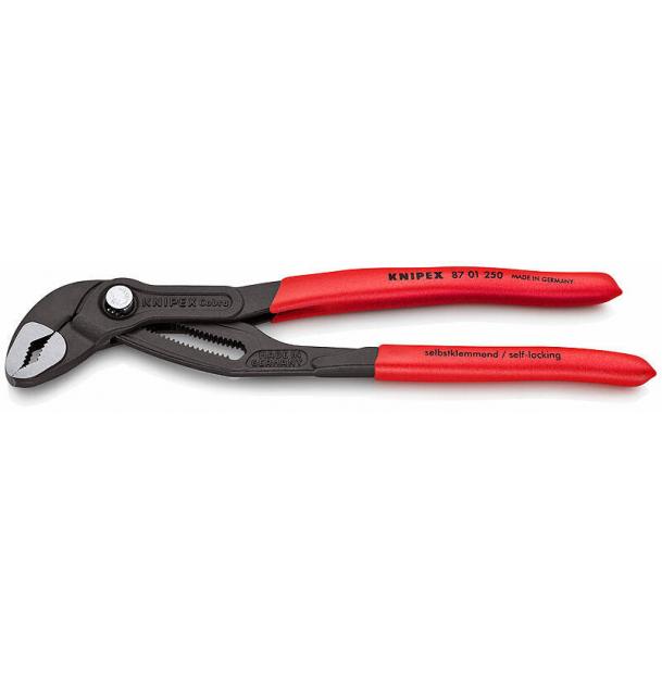 Клещи переставные KNIPEX COBRA KN-8701250SB с фиксатором 50 мм