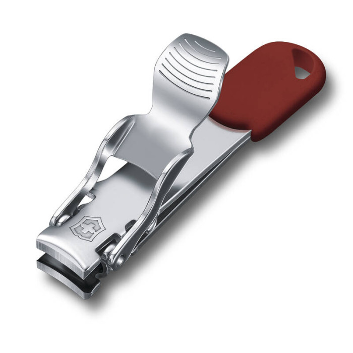 Книпсер для ногтей Victorinox 8.2050.B1 с отверстием для шнурка, красный, нержавеющая сталь, кусачки, щипцы.
