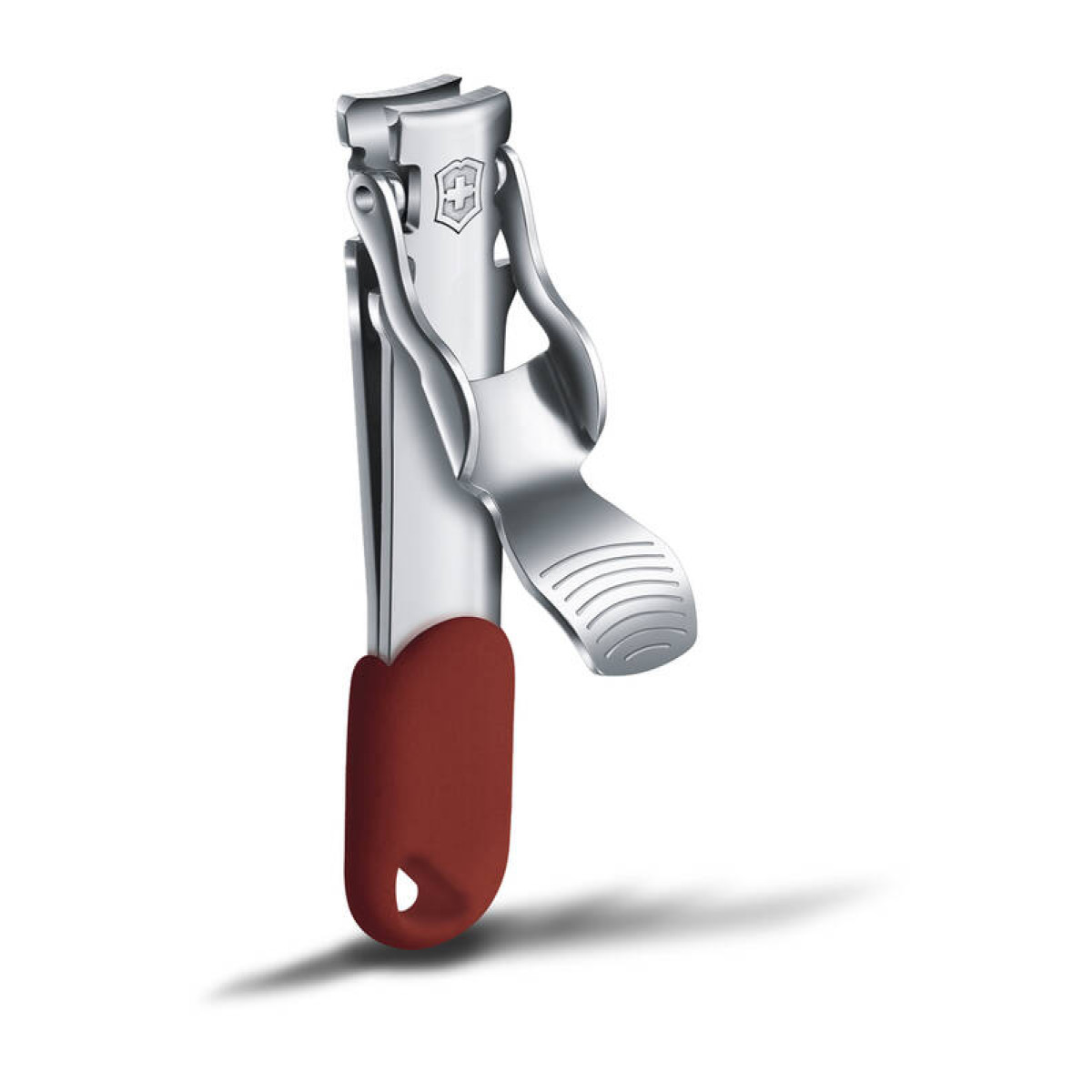 Книпсер для ногтей Victorinox 8.2050.B1 с отверстием для шнурка, красный, нержавеющая сталь, кусачки, щипцы. 5