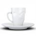Кофейная чашка с блюдцем Tassen Impish 80 мл белая T02.11.01