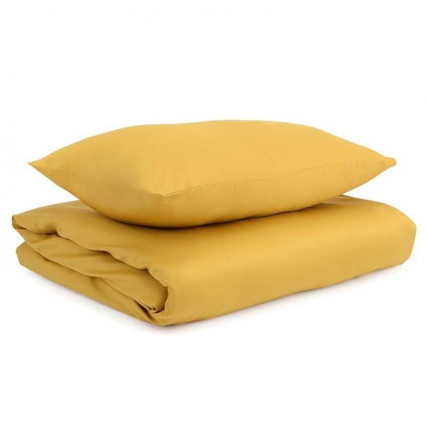 Комплект детского постельного белья из сатина горчичного цвета Tkano TK20-KIDS-DC0003 100х120 см