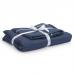 Комплект постельного белья Tkano египетский хлопок Essential темно-синий евроразмер TK20-BL0003
