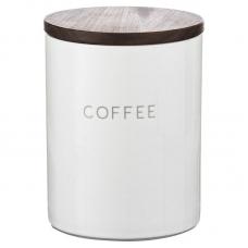 Контейнер для хранения кофе Smart Solutions CR1012C 0,65 л с деревянной крышкой