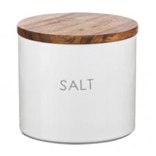 Контейнер для хранения соли Smart Solutions CR1085SA 0,4 л с деревянной крышкой