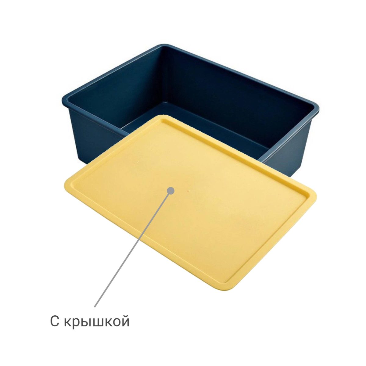 Контейнер для хранения вещей с крышкой Nordic Tales Storage S Blue 5