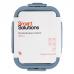 Контейнер для запекания, хранения и переноски продуктов в чехле Smart Solutions 370 мл синий ID370RC_5415C