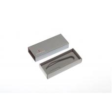 Коробка для ножей VICTORINOX 91 мм толщиной 3-4 уровня, картонная, серебристая