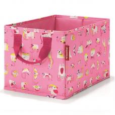 Коробка для хранения детская Reisenthel storagebox abc friends pink