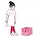 Коробка для хранения детская Reisenthel storagebox abc friends pink IY3066