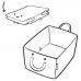 Коробка для хранения детская Reisenthel Storagebox cats and dogs mint IY4062