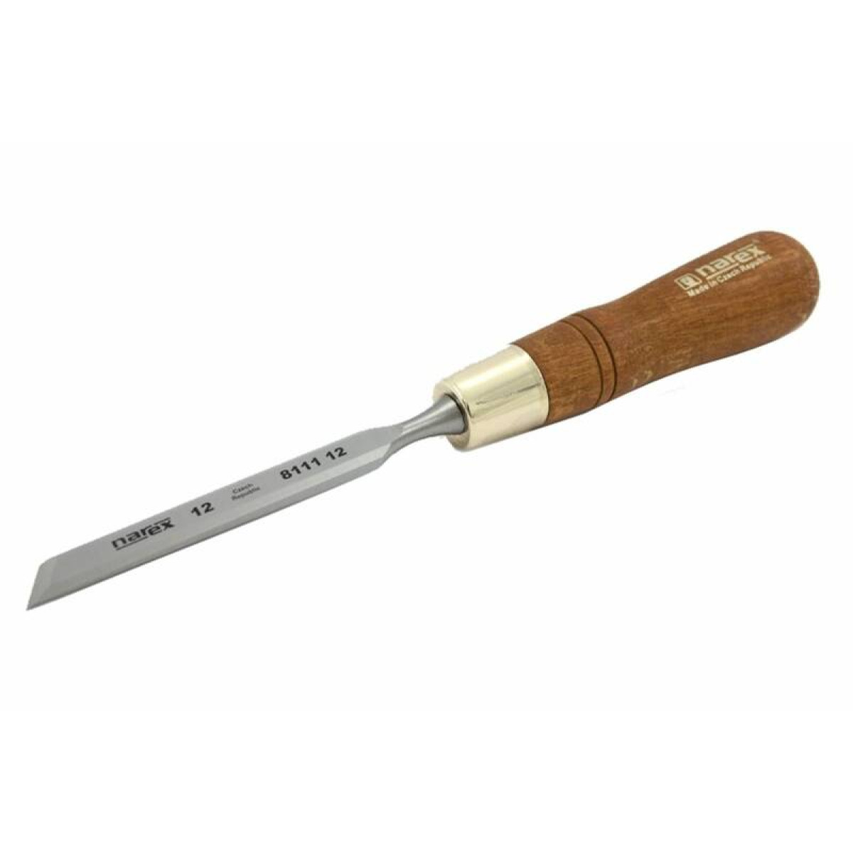 Косая правая стамеска с ручкой Narex Wood Line Plus 12 мм 811112 1