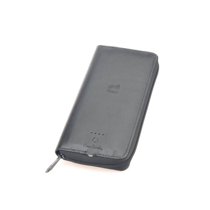 Кошелек Pierre Cardin с аккумулятором Power Bank (4 000 mAh) черный MK037-1