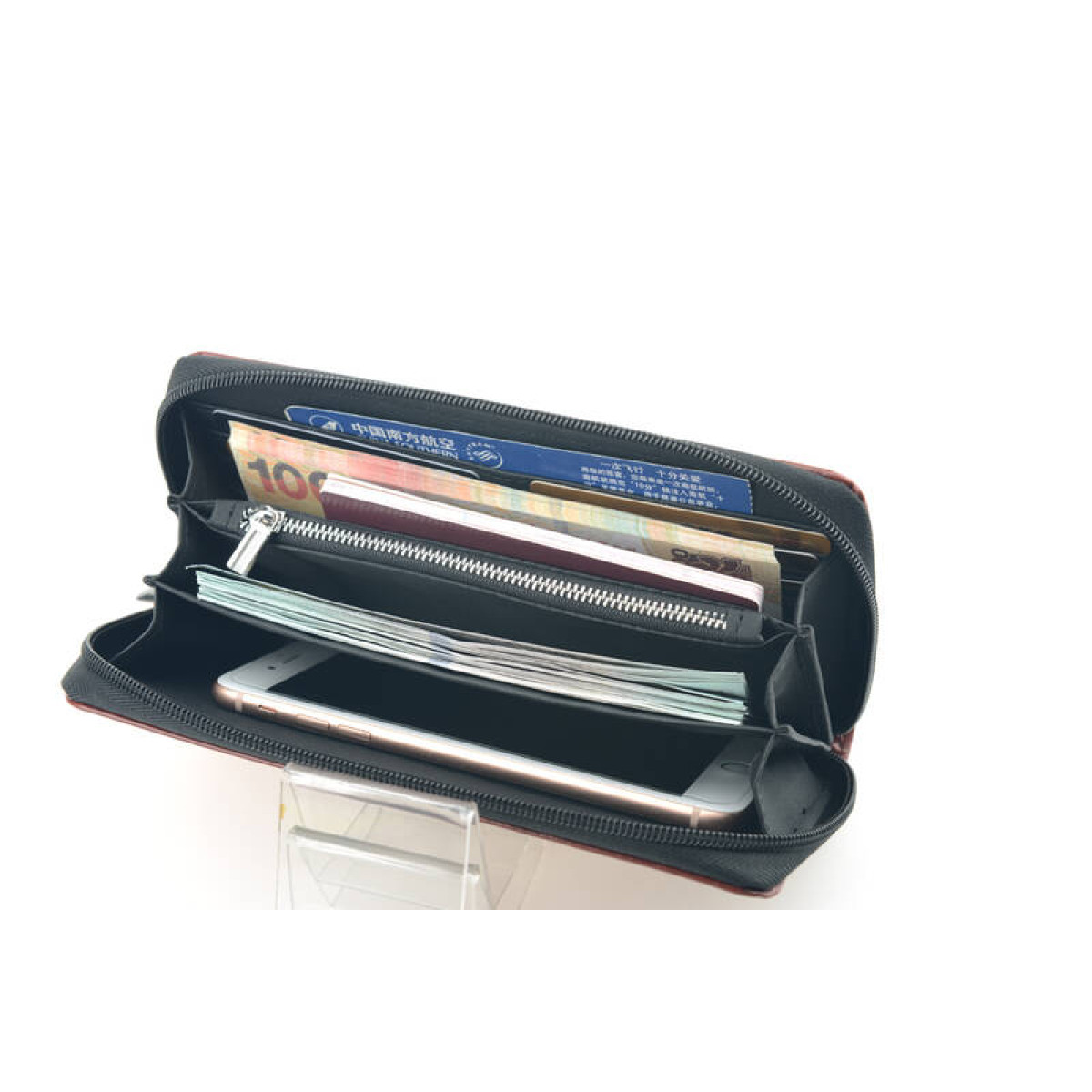 Кошелек Pierre Cardin с аккумулятором Power Bank (4 000 mAh) красный MK037-4 6