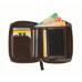 Кошелёк VICTORINOX Weyl с защитой от сканирования RFID, коричневый, кожа наппа, 10x2,2x12 см 605436