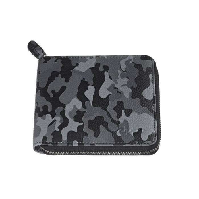 Кошелёк ZIPPO серо-чёрный камуфляж 12x2x105 см