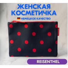 Косметичка женская Reisenthel Case 1 Mixed Dots Red LR3075, для косметики, дорожная, маленькая, органайзер