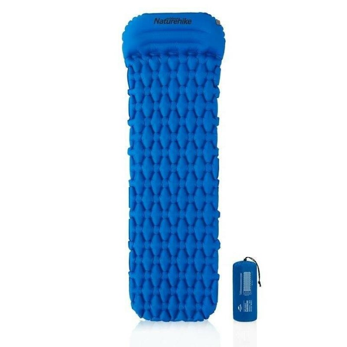 Коврик Naturehike NH19Z012-P FC-12 односпальный голубой 6927595735695