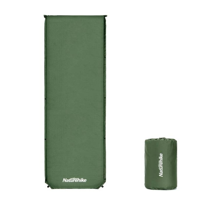 Коврик самонадувной туристический Naturehike D03 Army Green 6927595773680