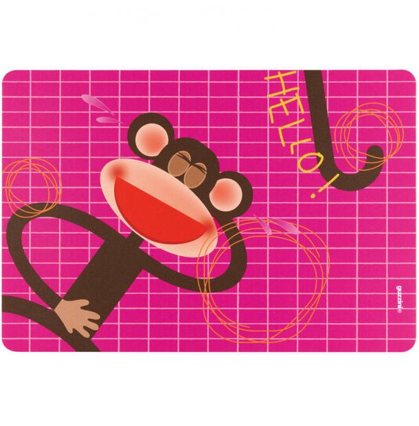 Коврик сервировочный детский Guzzini Hello обезьяна 22606652M