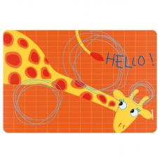 Коврик сервировочный детский Guzzini Hello жираф