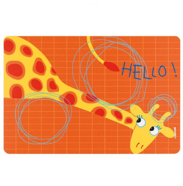 Коврик сервировочный детский Guzzini Hello жираф 22606652G