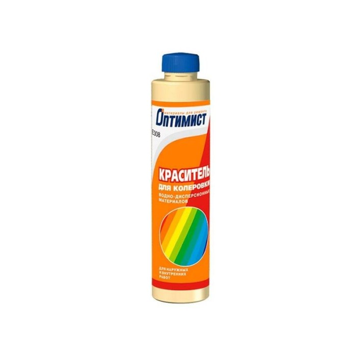 Краситель Е308 ОПТИМИСТ №118 табачный 0,75л OPC006