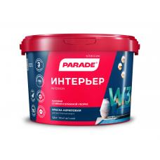 Краска акриловая PARADE W3 интерьер база А 2,5л 8311404