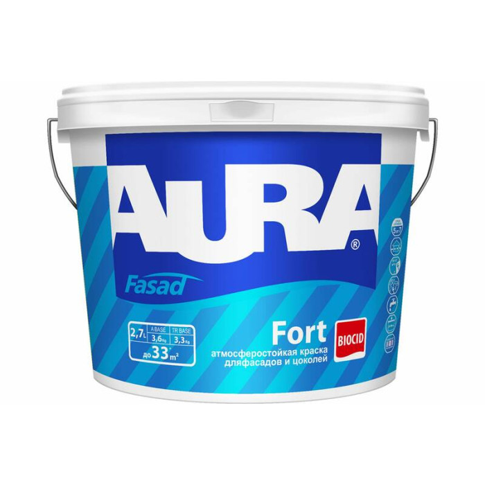 Краска AURA FACADE TR ASP053 2.7 л
