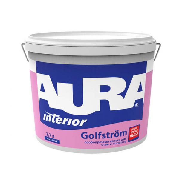 Краска AURA Interior Golfstrom ASP035 2.7 л
